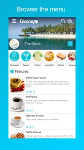 Coconapp screenshot 1