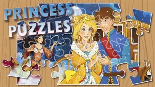 Princess Puzzles and Painting screenshot 0