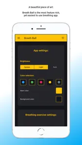 Breath Ball Breathing Exercise screenshot 1