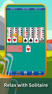 Golf Solitaire Classic. screenshot 0