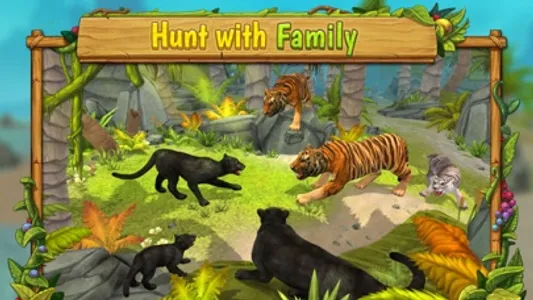 Panther Family Sim : Jungle screenshot 1