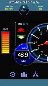 Internet Data Speed Meter screenshot 0