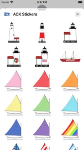 Nantucket Stickers screenshot 1