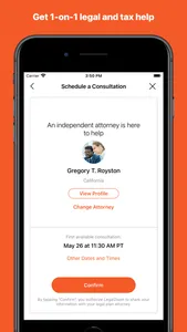 LegalZoom screenshot 2