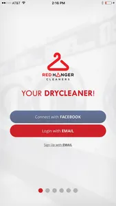 Red Hanger Cleaners screenshot 0