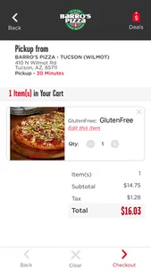 Barro’s Pizza screenshot 5