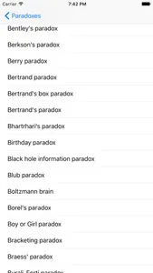 Paradoxes screenshot 1