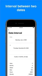 Date & Time Interval screenshot 2