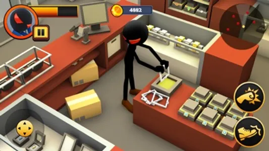 Criminal Stickman Escape 3D screenshot 0