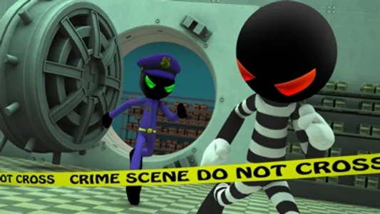 Criminal Stickman Escape 3D screenshot 1