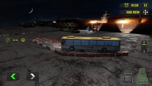 Coach Bus Night Parking 3D – Driving Game screenshot 1