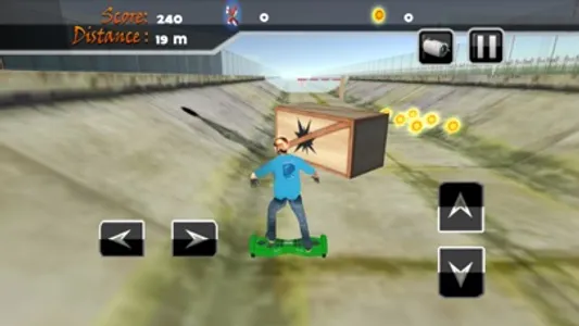 Hoverboard True Stunts: Finger Skate Board 3D screenshot 2