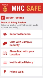 MHC Safety screenshot 4
