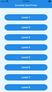 Scramble Word Finder App screenshot 0