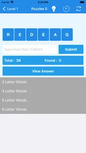 Scramble Word Finder App screenshot 3