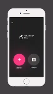 Remember This App screenshot 0