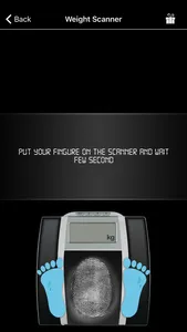 Weight Finger Scanner Prank screenshot 4