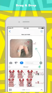Mousy! stickers by Moe Lwin Htaik screenshot 2