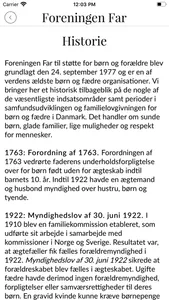 Foreningen Far screenshot 3