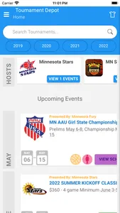 TournamentDepot Tournament screenshot 1