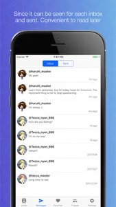 Direct messenger for Twitter screenshot 2
