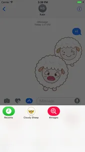 Cloudy Sheep Stickers screenshot 1