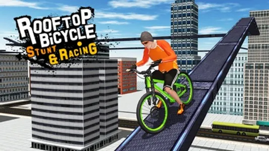 Rooftop Bicycle Simulator 2023 screenshot 1