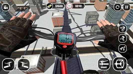 Rooftop Bicycle Simulator 2023 screenshot 4