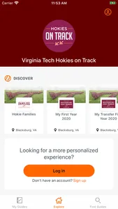 Virginia Tech Hokies on Track screenshot 1