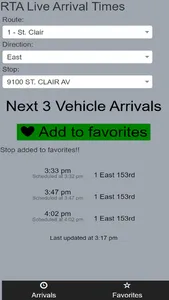 Cleveland RTA Bus Tracker screenshot 0