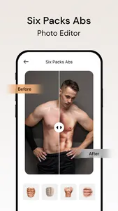 Six Packs Abs Photo Editor screenshot 0