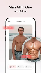 Six Packs Abs Photo Editor screenshot 2