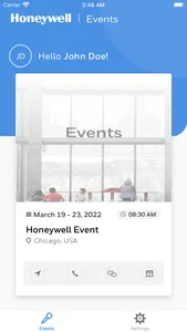 Honeywell Global Events screenshot 1