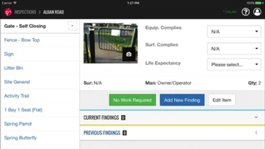 Playground Inspections screenshot 1