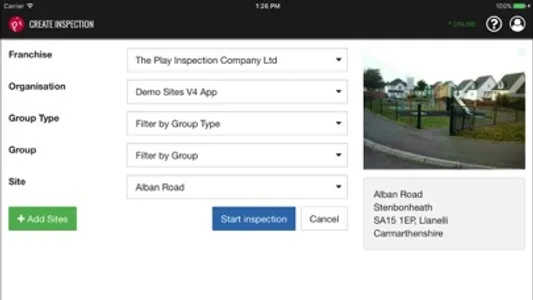 Playground Inspections screenshot 2