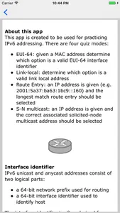 IPv6 Exercises screenshot 2