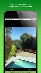 Screen and Camera Sharing screenshot 2