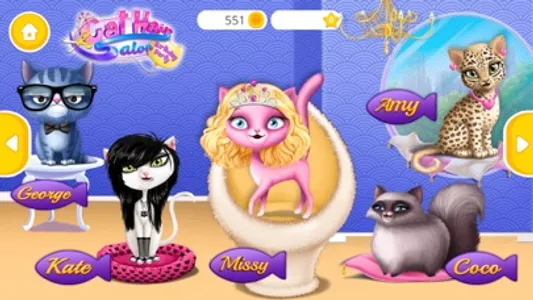 Cat Hair Salon Birthday Party screenshot 0