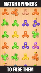 Spinner Evolution - Merge Game screenshot 0