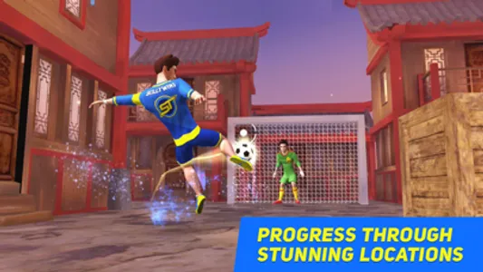 Skilltwins Soccer Game screenshot 2