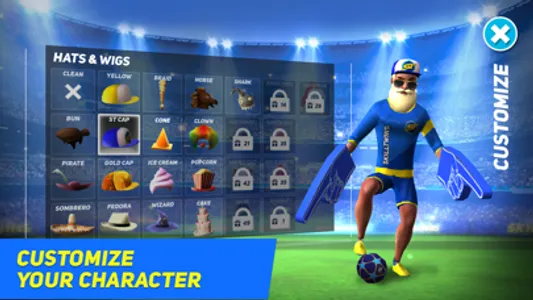 Skilltwins Soccer Game screenshot 4