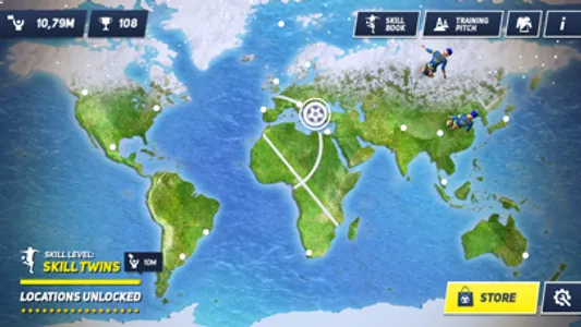 Skilltwins Soccer Game screenshot 5