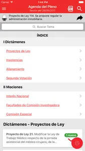 Agenda Documentada del Pleno screenshot 1