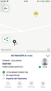 Taxi Jipicar screenshot 3