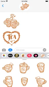 Tea time! Stickers screenshot 1