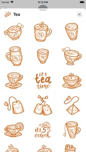 Tea time! Stickers screenshot 3