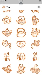 Tea time! Stickers screenshot 4