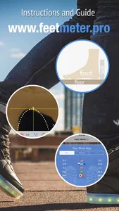 Feet Meter  measure shoe size screenshot 2