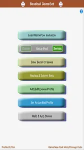 GameBet for Baseball GamePool screenshot 0