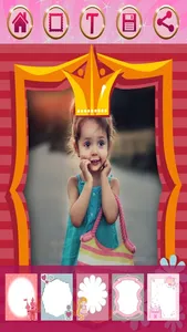 Fairy princess photo frames for girls – kids album screenshot 1